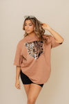 Leopard T-shirt Oversized