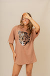 Leopard T-shirt Oversized